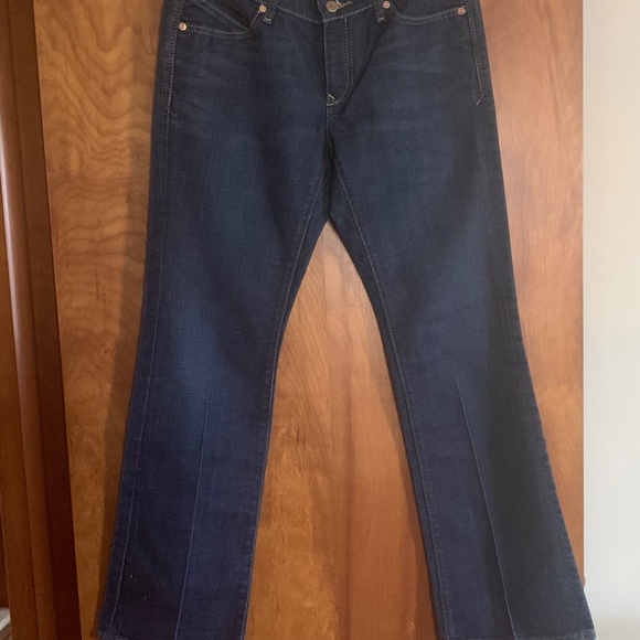 Old navy size 8 diva dark wash jeans - Picture 1 of 8